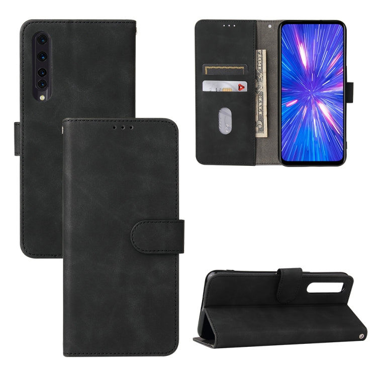 For Rakuten Big Solid Color Skin Feel Magnetic Buckle Horizontal Flip Calf Texture PU Leather Case with Holder & Card Slots & Wallet