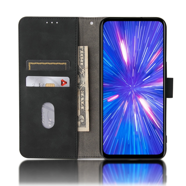 For Rakuten Big Solid Color Skin Feel Magnetic Buckle Horizontal Flip Calf Texture PU Leather Case with Holder & Card Slots & Wallet