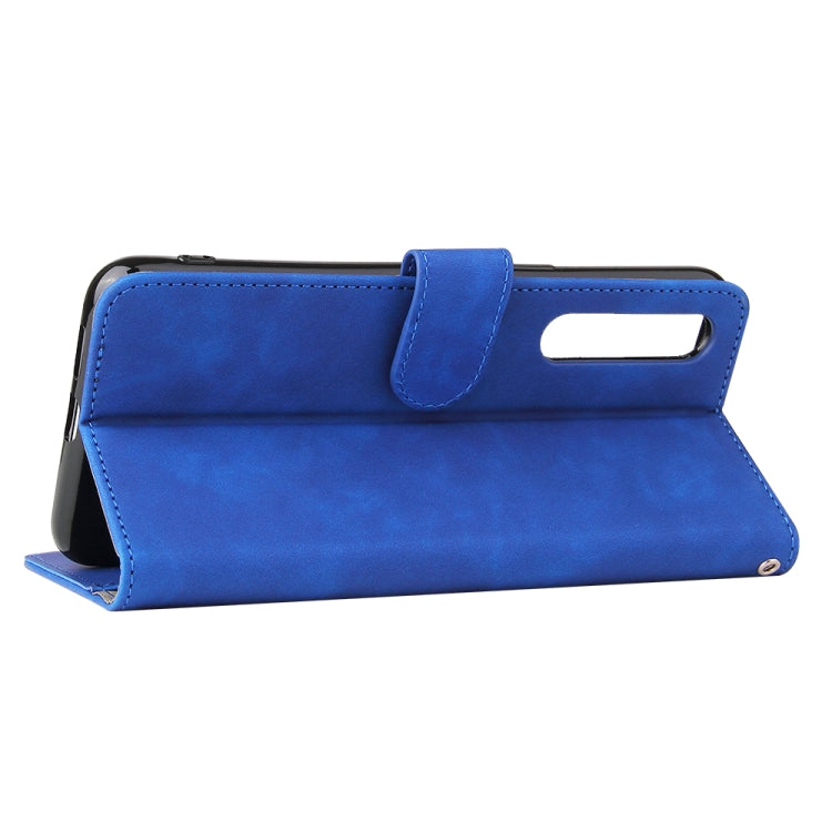 For Rakuten Big Solid Color Skin Feel Magnetic Buckle Horizontal Flip Calf Texture PU Leather Case with Holder & Card Slots & Wallet