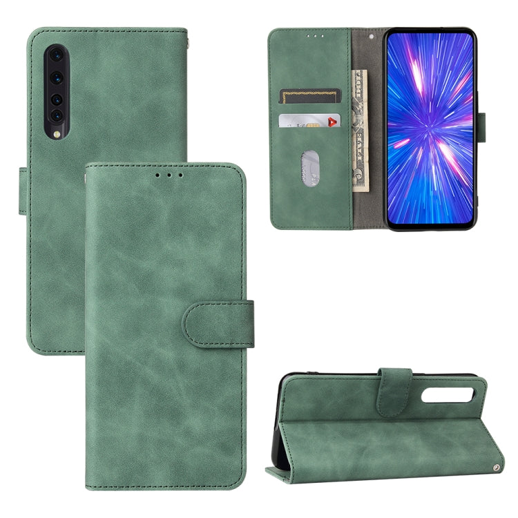 For Rakuten Big Solid Color Skin Feel Magnetic Buckle Horizontal Flip Calf Texture PU Leather Case with Holder & Card Slots & Wallet