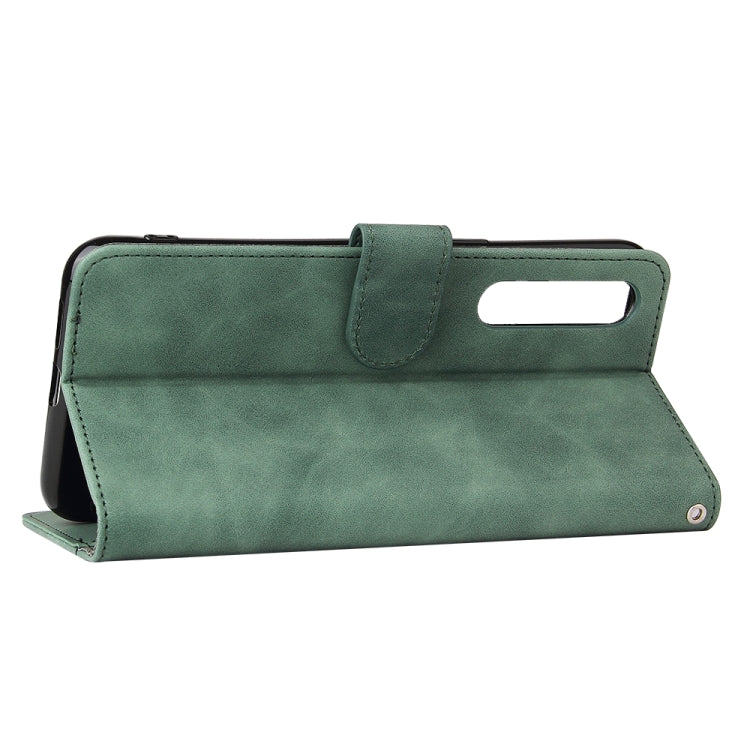 For Rakuten Big Solid Color Skin Feel Magnetic Buckle Horizontal Flip Calf Texture PU Leather Case with Holder & Card Slots & Wallet