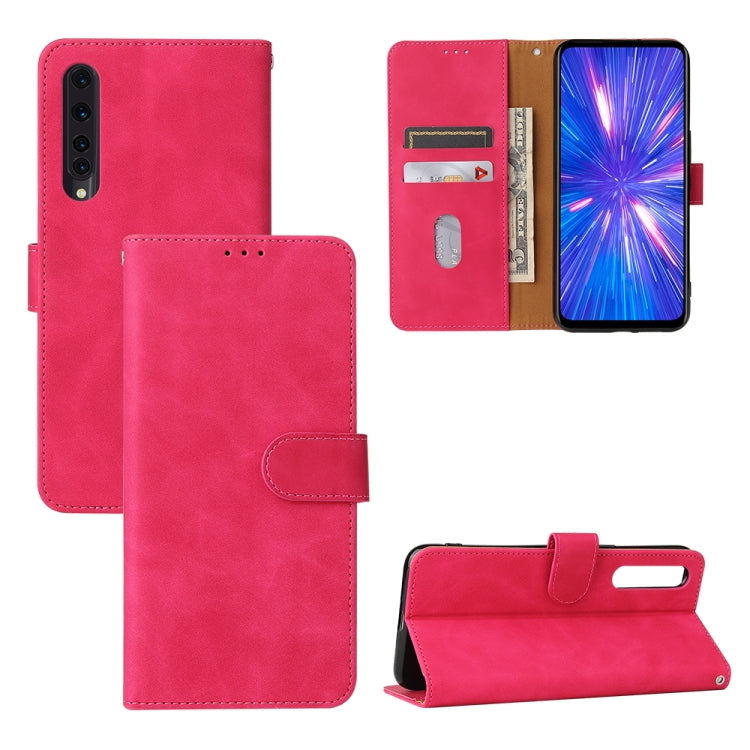 For Rakuten Big Solid Color Skin Feel Magnetic Buckle Horizontal Flip Calf Texture PU Leather Case with Holder & Card Slots & Wallet