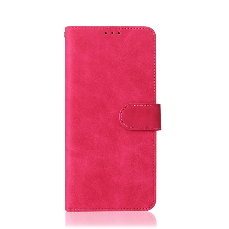 For Rakuten Big Solid Color Skin Feel Magnetic Buckle Horizontal Flip Calf Texture PU Leather Case with Holder & Card Slots & Wallet