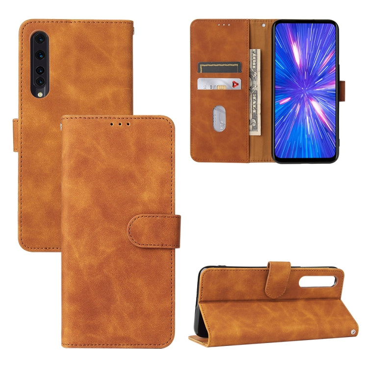 For Rakuten Big Solid Color Skin Feel Magnetic Buckle Horizontal Flip Calf Texture PU Leather Case with Holder & Card Slots & Wallet