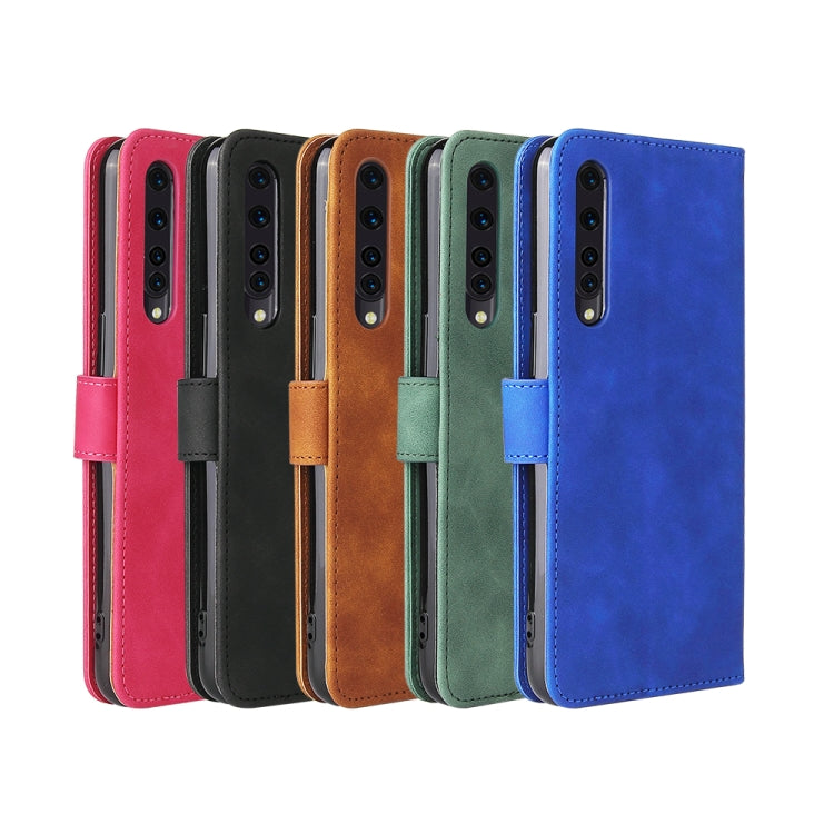 For Rakuten Big Solid Color Skin Feel Magnetic Buckle Horizontal Flip Calf Texture PU Leather Case with Holder & Card Slots & Wallet