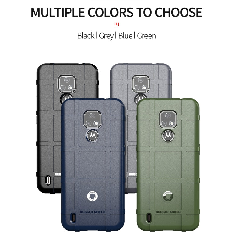 For Motorola Moto E7 2020 Full Coverage Shockproof TPU Case