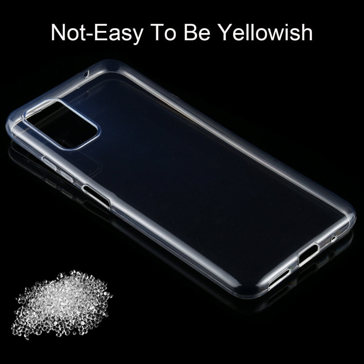 For HTC Desire 21+ 0.75mm Ultra-thin Transparent TPU Soft Protective Case