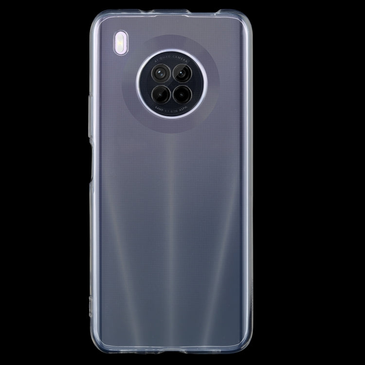 For Huawei Y9a 0.75mm Ultra-thin Transparent TPU Soft Protective Case