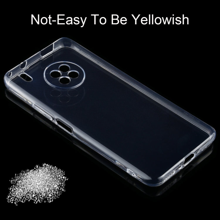 For Huawei Y9a 0.75mm Ultra-thin Transparent TPU Soft Protective Case