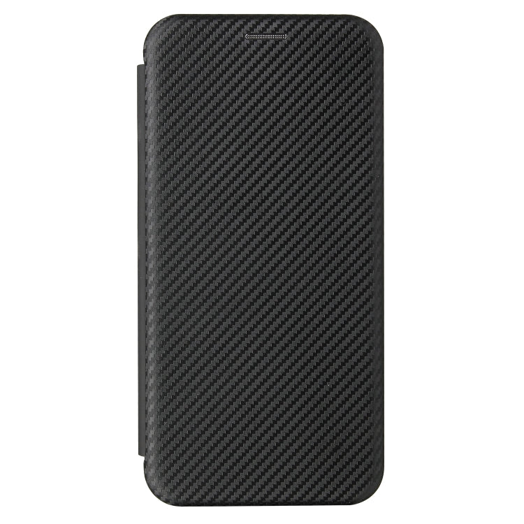 For Xiaomi Redmi Note 9 4G Carbon Fiber Texture Horizontal Flip TPU + PC + PU Leather Case with Card Slot