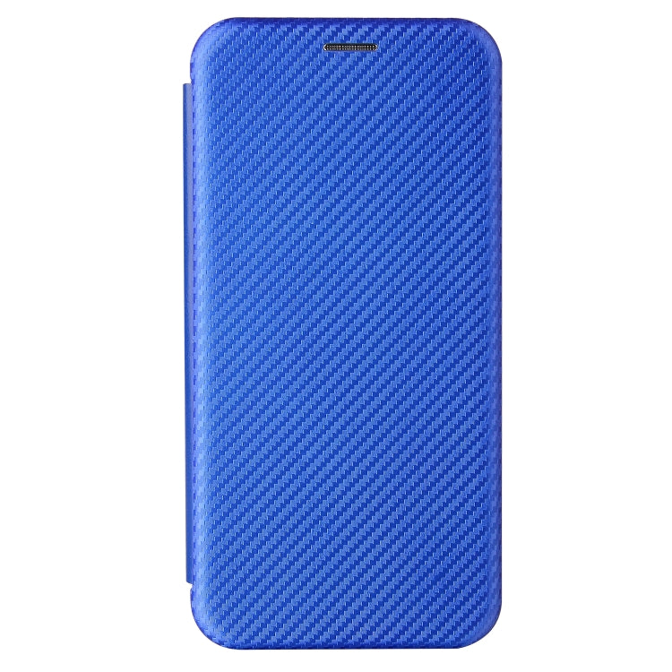 For Xiaomi Poco M3 Carbon Fiber Texture Horizontal Flip TPU + PC + PU Leather Case with Card Slot