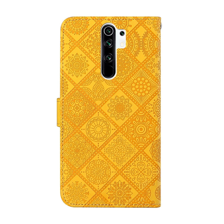 For Xiaomi Redmi 9 Ethnic Style Embossed Pattern Horizontal Flip Leather Case with Holder & Card Slots & Wallet & Lanyard