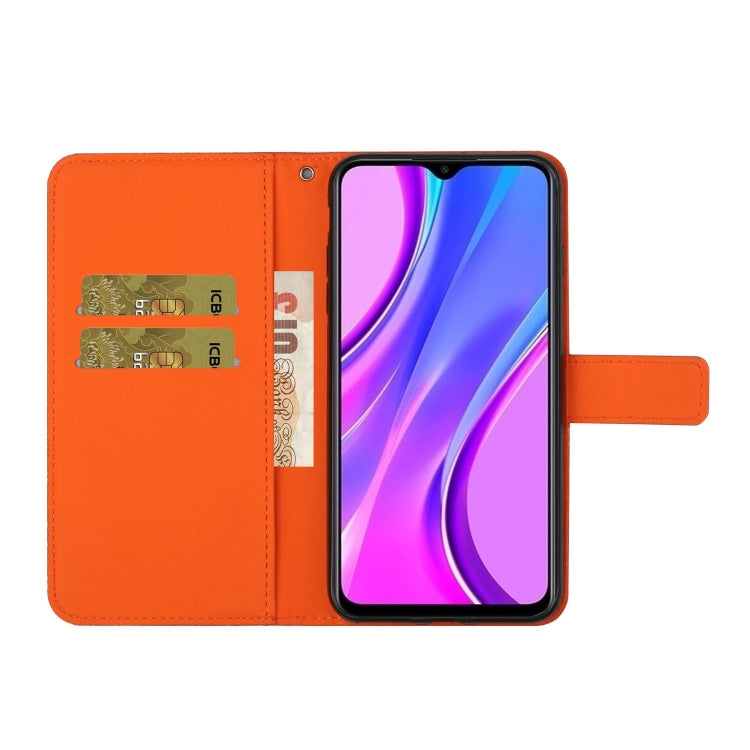 For Xiaomi Redmi 9 Ethnic Style Embossed Pattern Horizontal Flip Leather Case with Holder & Card Slots & Wallet & Lanyard