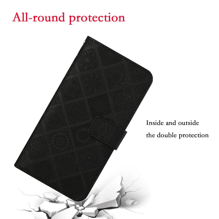 For Xiaomi Redmi 9 Ethnic Style Embossed Pattern Horizontal Flip Leather Case with Holder & Card Slots & Wallet & Lanyard