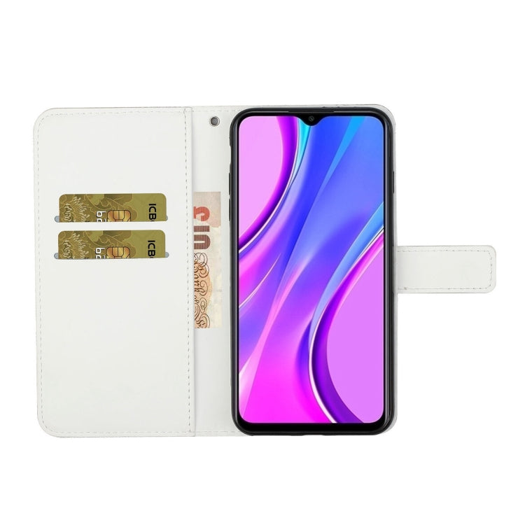 For Xiaomi Redmi 9 Ethnic Style Embossed Pattern Horizontal Flip Leather Case with Holder & Card Slots & Wallet & Lanyard