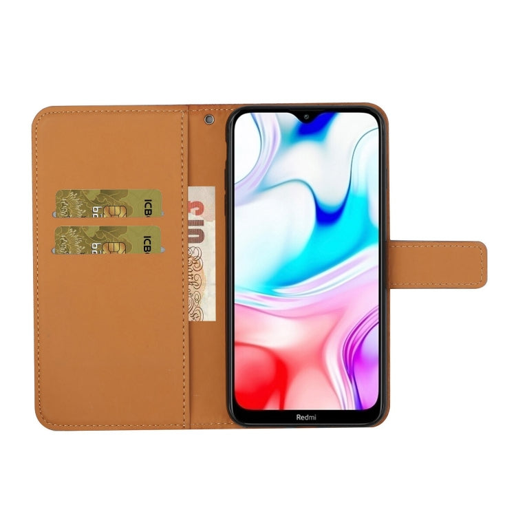 For Xiaomi Redmi 9A Ethnic Style Embossed Pattern Horizontal Flip Leather Case with Holder & Card Slots & Wallet & Lanyard