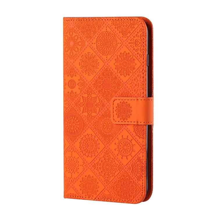 For Xiaomi Redmi 9A Ethnic Style Embossed Pattern Horizontal Flip Leather Case with Holder & Card Slots & Wallet & Lanyard