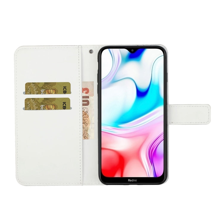 For Xiaomi Redmi 9A Ethnic Style Embossed Pattern Horizontal Flip Leather Case with Holder & Card Slots & Wallet & Lanyard