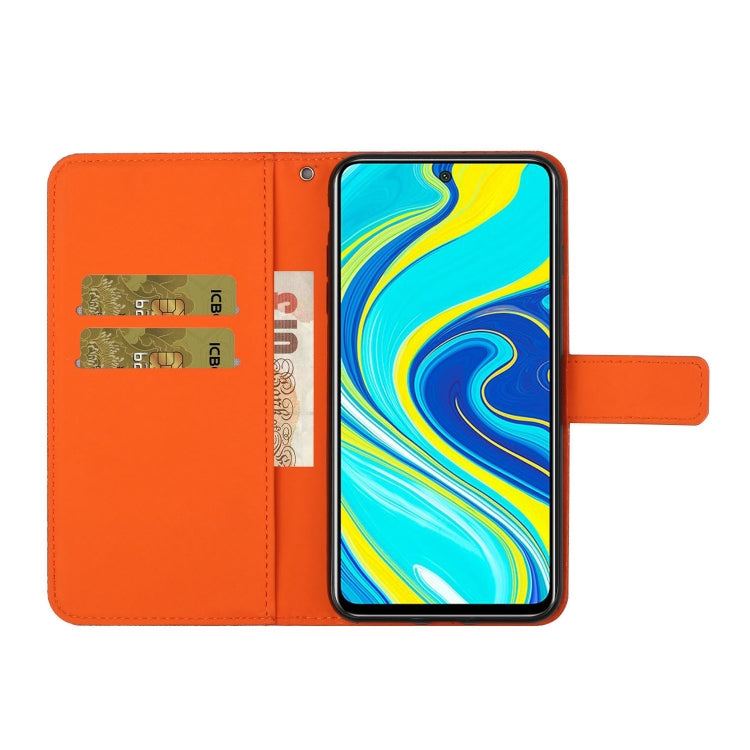 For Xiaomi Redmi Note 9 Pro Ethnic Style Embossed Pattern Horizontal Flip Leather Case with Holder & Card Slots & Wallet & Lanyard