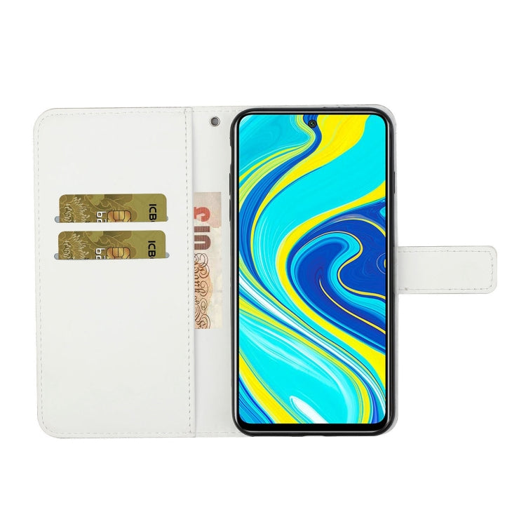 For Xiaomi Redmi Note 9 Pro Ethnic Style Embossed Pattern Horizontal Flip Leather Case with Holder & Card Slots & Wallet & Lanyard