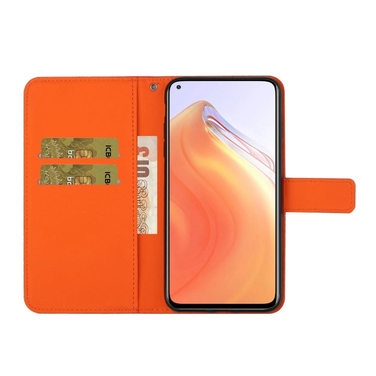 For Xiaomi Mi 10T 5G Ethnic Style Embossed Pattern Horizontal Flip Leather Case with Holder & Card Slots & Wallet & Lanyard