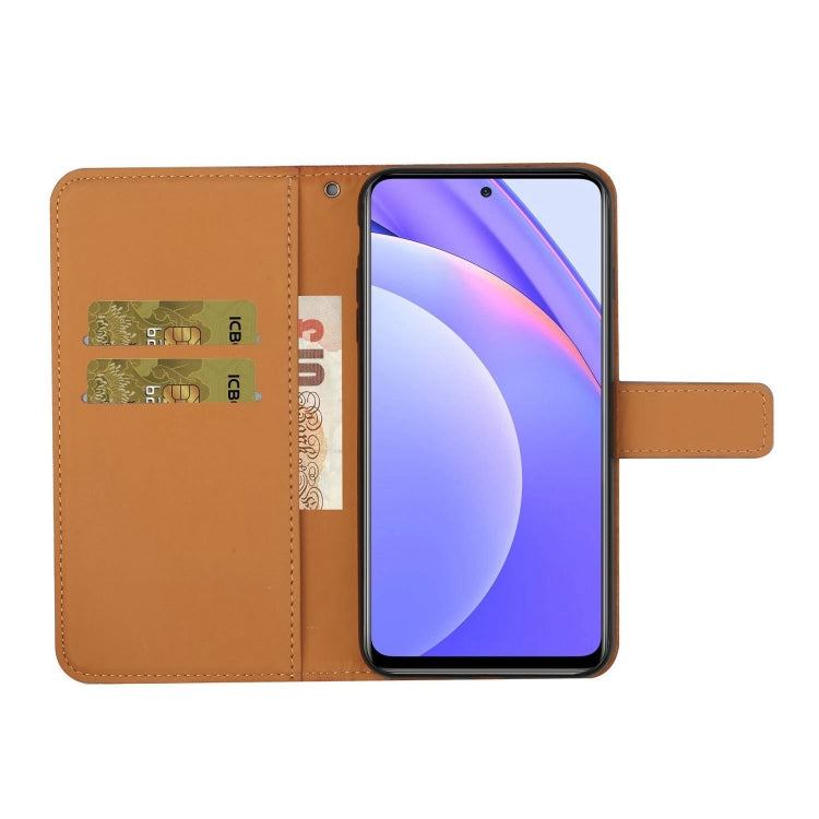 For Xiaomi Mi 10T Lite 5G Ethnic Style Embossed Pattern Horizontal Flip Leather Case with Holder & Card Slots & Wallet & Lanyard