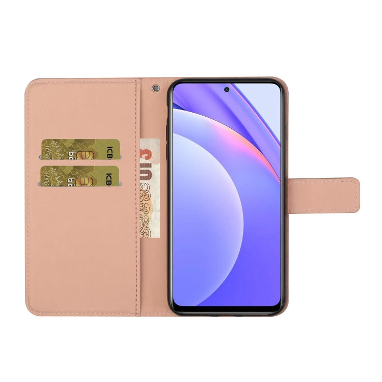 For Xiaomi Mi 10T Lite 5G Ethnic Style Embossed Pattern Horizontal Flip Leather Case with Holder & Card Slots & Wallet & Lanyard