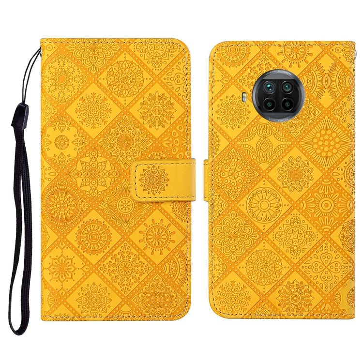 For Xiaomi Mi 10T Lite 5G Ethnic Style Embossed Pattern Horizontal Flip Leather Case with Holder & Card Slots & Wallet & Lanyard