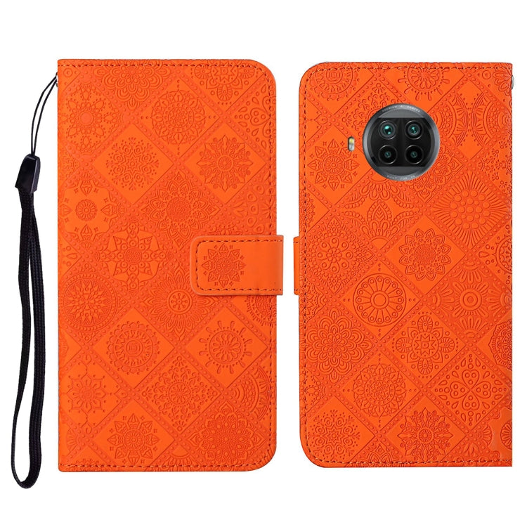 For Xiaomi Mi 10T Lite 5G Ethnic Style Embossed Pattern Horizontal Flip Leather Case with Holder & Card Slots & Wallet & Lanyard