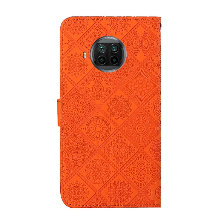 For Xiaomi Mi 10T Lite 5G Ethnic Style Embossed Pattern Horizontal Flip Leather Case with Holder & Card Slots & Wallet & Lanyard