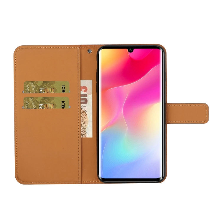 For Xiaomi Mi Note 10 Lite Ethnic Style Embossed Pattern Horizontal Flip Leather Case with Holder & Card Slots & Wallet & Lanyard