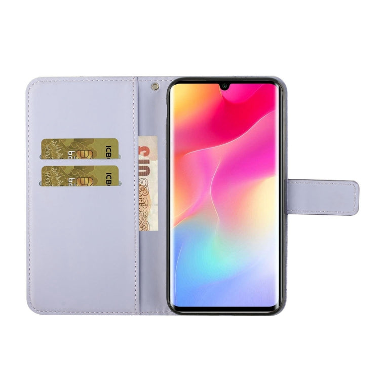 For Xiaomi Mi Note 10 Lite Ethnic Style Embossed Pattern Horizontal Flip Leather Case with Holder & Card Slots & Wallet & Lanyard