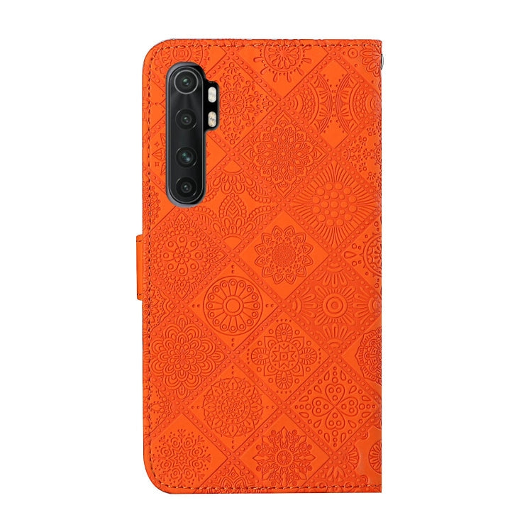 For Xiaomi Mi Note 10 Lite Ethnic Style Embossed Pattern Horizontal Flip Leather Case with Holder & Card Slots & Wallet & Lanyard