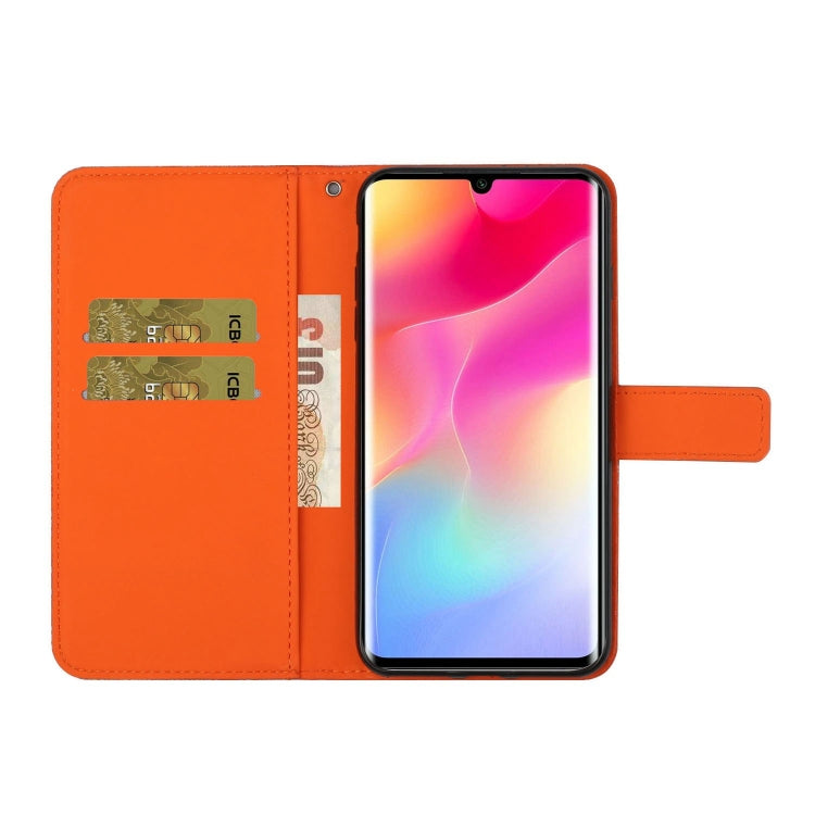 For Xiaomi Mi Note 10 Lite Ethnic Style Embossed Pattern Horizontal Flip Leather Case with Holder & Card Slots & Wallet & Lanyard