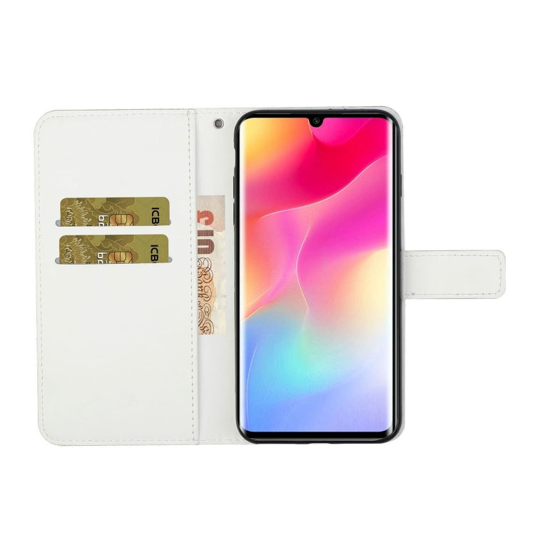 For Xiaomi Mi Note 10 Lite Ethnic Style Embossed Pattern Horizontal Flip Leather Case with Holder & Card Slots & Wallet & Lanyard