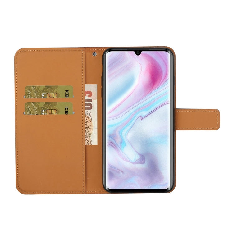 For Xiaomi Mi Note 10 / 10 Pro Ethnic Style Embossed Pattern Horizontal Flip Leather Case with Holder & Card Slots & Wallet & Lanyard