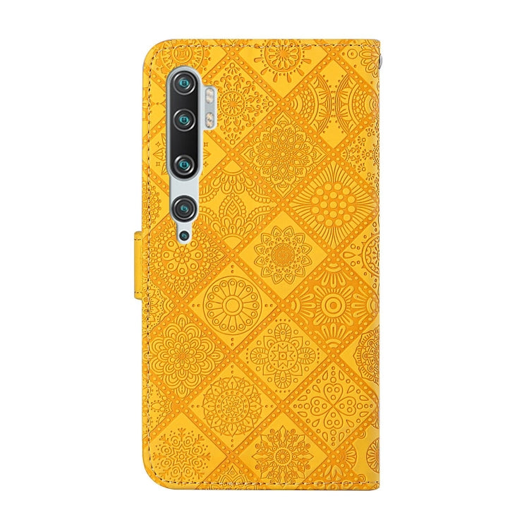 For Xiaomi Mi Note 10 / 10 Pro Ethnic Style Embossed Pattern Horizontal Flip Leather Case with Holder & Card Slots & Wallet & Lanyard