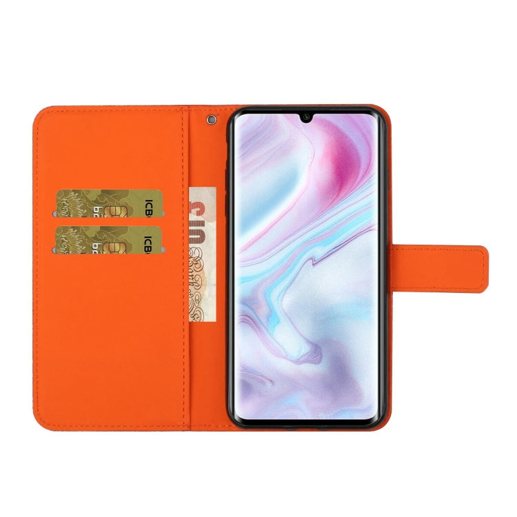 For Xiaomi Mi Note 10 / 10 Pro Ethnic Style Embossed Pattern Horizontal Flip Leather Case with Holder & Card Slots & Wallet & Lanyard