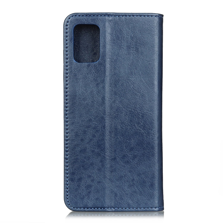 For Xiaomi Poco M3 Magnetic Crazy Horse Texture Horizontal Flip Leather Case with Holder & Card Slots & Wallet