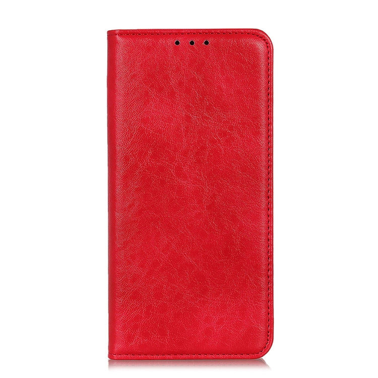 For Xiaomi Poco M3 Magnetic Crazy Horse Texture Horizontal Flip Leather Case with Holder & Card Slots & Wallet