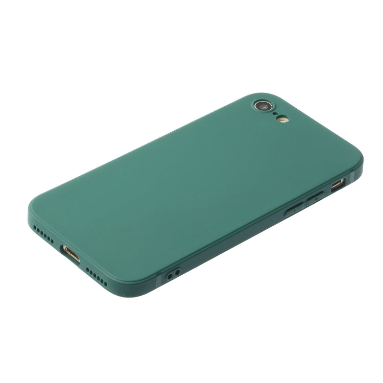 Straight Edge Solid Color TPU Shockproof Case For iPhone 6