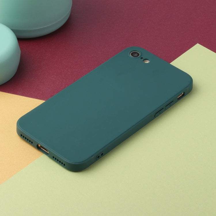Straight Edge Solid Color TPU Shockproof Case For iPhone 6