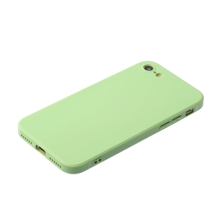 Straight Edge Solid Color TPU Shockproof Case For iPhone 6