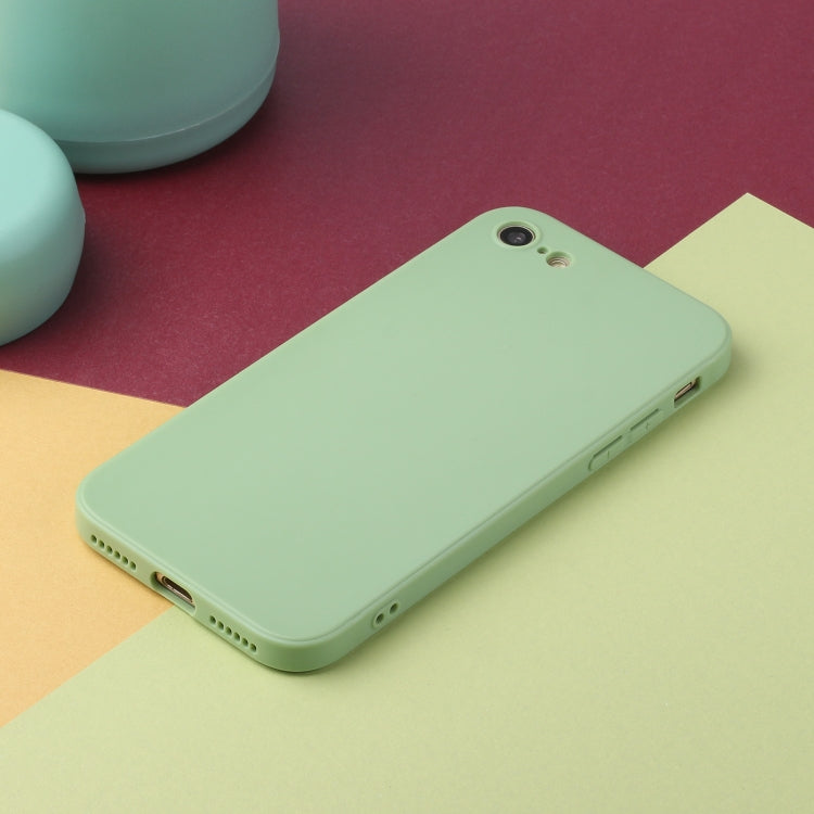 Straight Edge Solid Color TPU Shockproof Case For iPhone 6