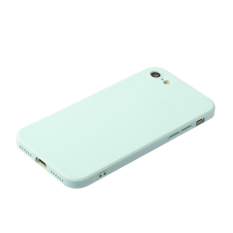 Straight Edge Solid Color TPU Shockproof Case For iPhone 6