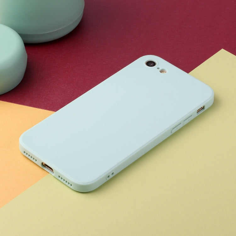 Straight Edge Solid Color TPU Shockproof Case For iPhone 6