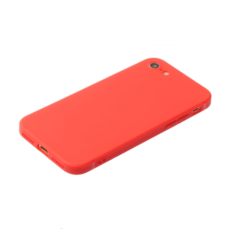 Straight Edge Solid Color TPU Shockproof Case For iPhone 6