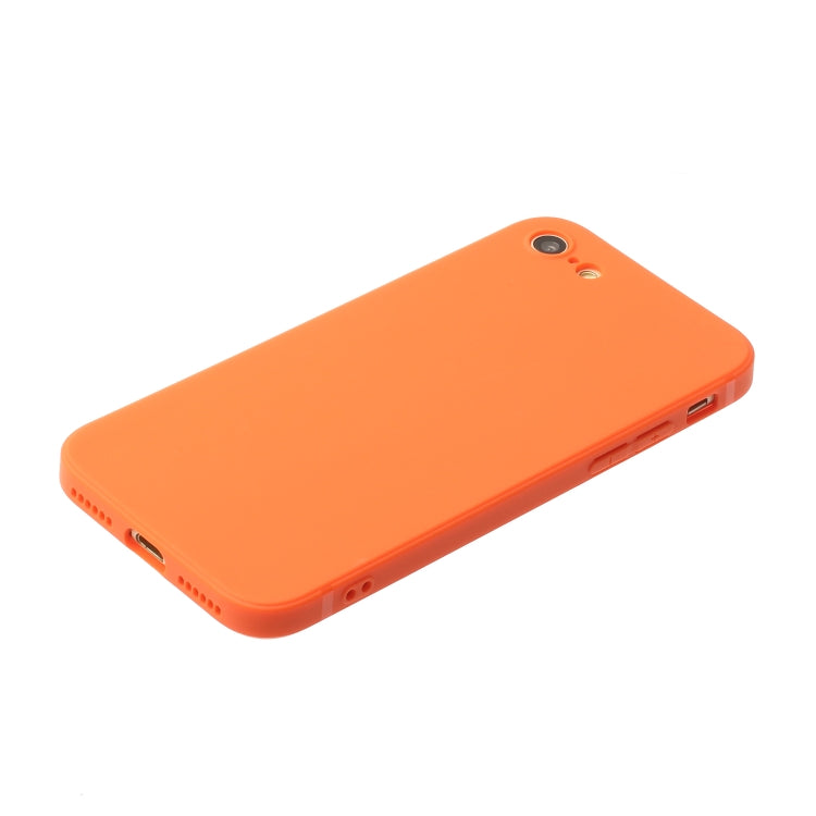 Straight Edge Solid Color TPU Shockproof Case For iPhone 6