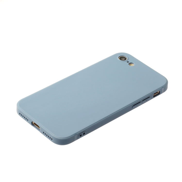 Straight Edge Solid Color TPU Shockproof Case For iPhone 6