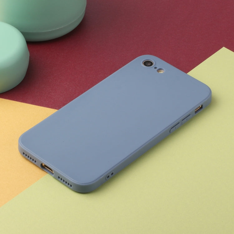 Straight Edge Solid Color TPU Shockproof Case For iPhone 6